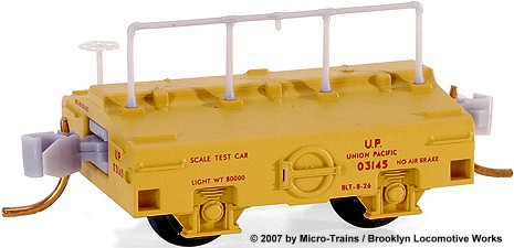 Union Pacific MOW - Scale Test Car - Micro-Trains 121 00 030